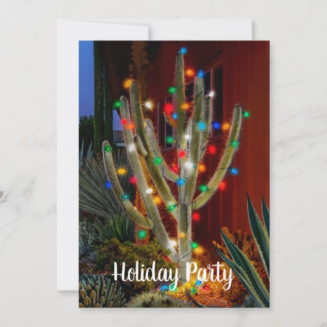 Weihnachtsfeier Einladung (Vorderseite)