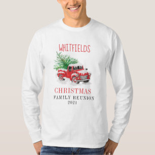 Weihnachtsfeier Familienzusammenkunft Custom T-Shirt