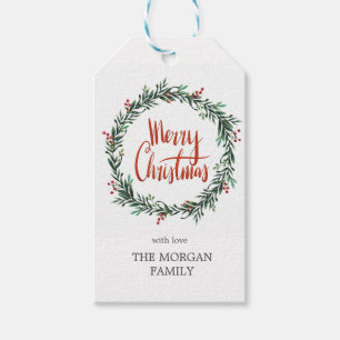Weihnachtsfeier Feiertagsgeschenk-Tag Geschenkanhänger