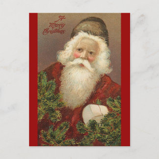 Weihnachtsfeier Feiertagspostkarte