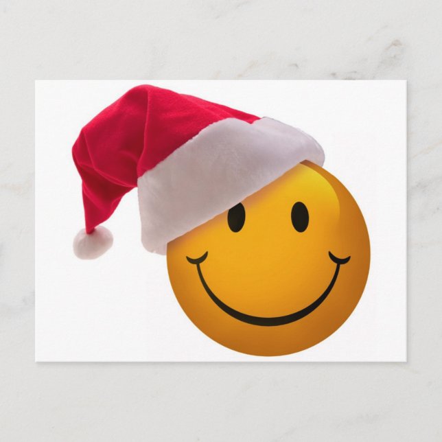 Weihnachtsfeier Feiertagspostkarte (Vorderseite)