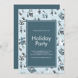 Weihnachtsfeier für die Winterfamilie Einladung