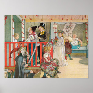 Weihnachtsfeier für Kinder Poster