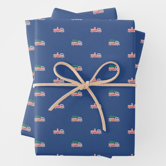 Weihnachtsfeier für Motor Geschenkpapier Set (Beispiel)