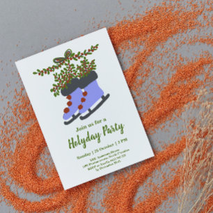 Weihnachtsfeier für Skate Einladung