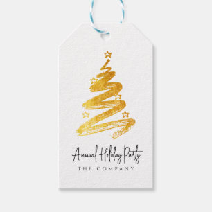 Weihnachtsfeier Geschenkanhänger