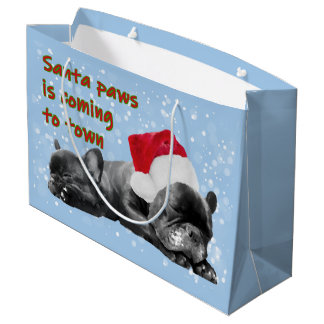 Weihnachtsfeier Große Geschenktüte
