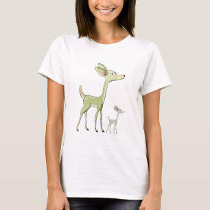 Weihnachtsfeier Grüne Hirsche Feiertage Niedlich T-Shirt