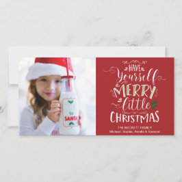 Weihnachtsfeier - Haben Sie sich ein erfreuliches Feiertagskarte