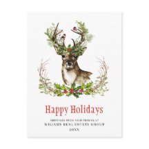 Weihnachtsfeier Hirschfest Firmengrüße