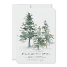 Weihnachtsfeier im Pinienwald