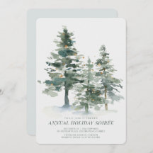 Weihnachtsfeier im Pinienwald