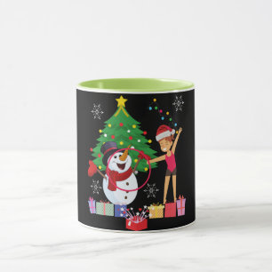 Weihnachtsfeier im rhythmischen Sport Tasse