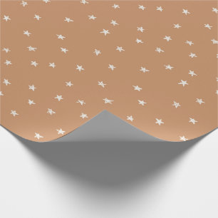 Weihnachtsfeier in Golden Yellow Geschenkpapier