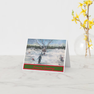 Weihnachtsfeier Karte