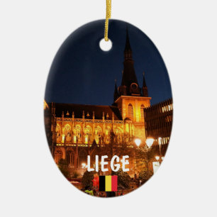 Weihnachtsfeier Keramik Ornament
