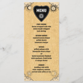 Weihnachtsfeier Menükarte