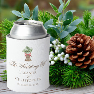 Weihnachtsfeier Minimalistischer Feiertag Hochzeit Dosenkühler