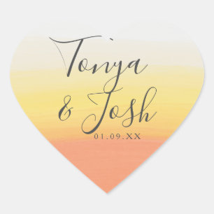 Weihnachtsfeier mit Candy Corn Herz-Aufkleber