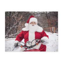 Weihnachtsfeier mit der Post-Motorrad-Karte