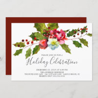 Weihnachtsfeier mit Holly Floral