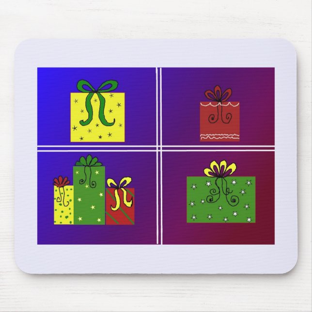 Weihnachtsfeier Mousepad (Vorne)