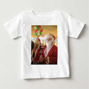 Weihnachtsfeier & Mrs. Claus - Feierlichkeiten Baby T-shirt