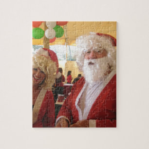 Weihnachtsfeier & Mrs. Claus - Feierlichkeiten Puzzle