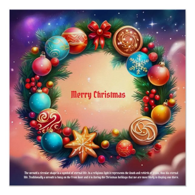 Weihnachtsfeier Poster (Vorderseite)