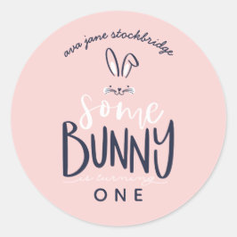 Weihnachtsfeier Runder Aufkleber