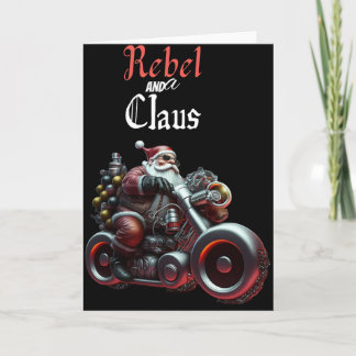 Weihnachtsfeier Santa Claus Feiertagskarte