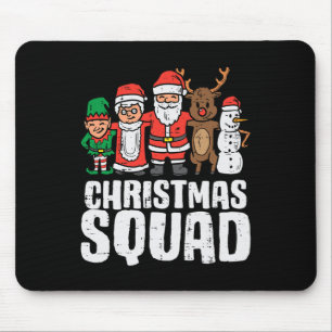 Weihnachtsfeier Santa Elf Xmas Familie Kinder Jung Mousepad