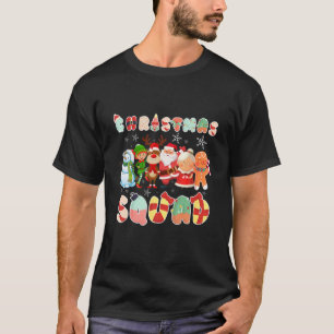 Weihnachtsfeier Santa Reindeer Elf Jungen Mädchen T-Shirt