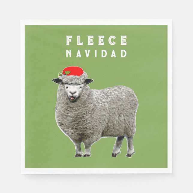 Weihnachtsfeier Serviette (Vorderseite)