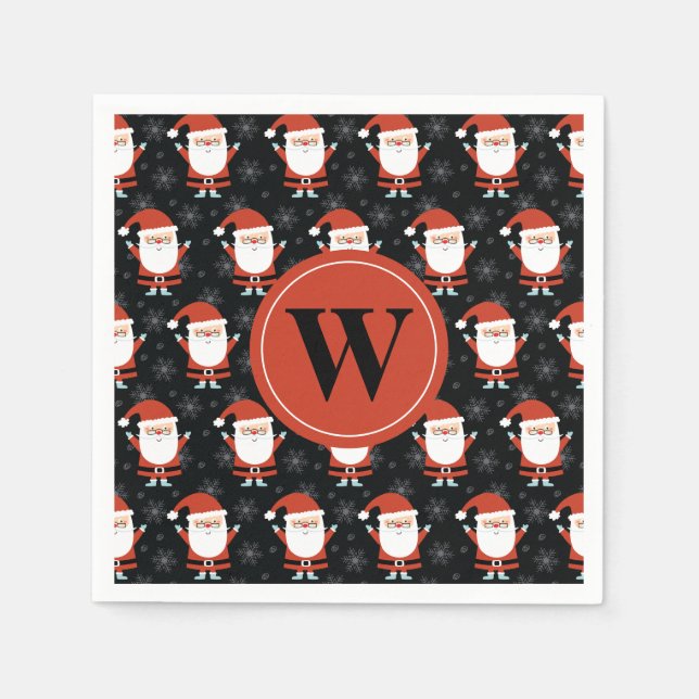 Weihnachtsfeier Serviette (Vorderseite)