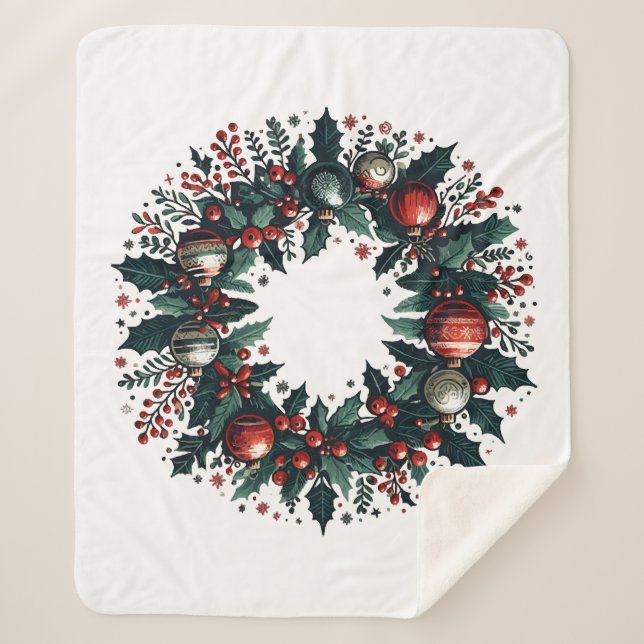 Weihnachtsfeier Sherpadecke (Vorderseite)