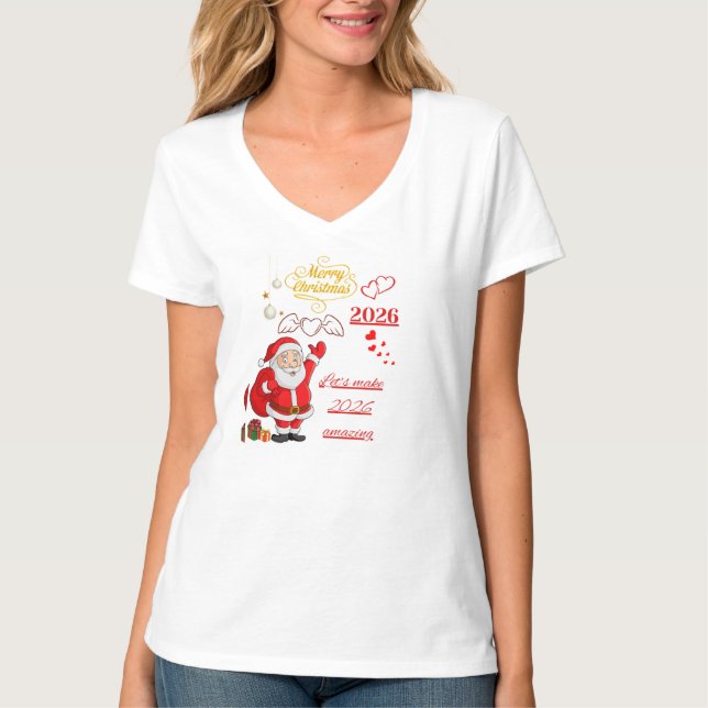 Weihnachtsfeier-Shirt T-Shirt (Vorderseite)