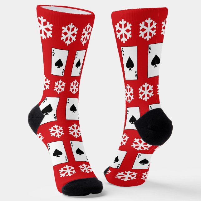 Weihnachtsfeier Socken