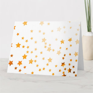 Weihnachtsfeier Stern Glitter Karte