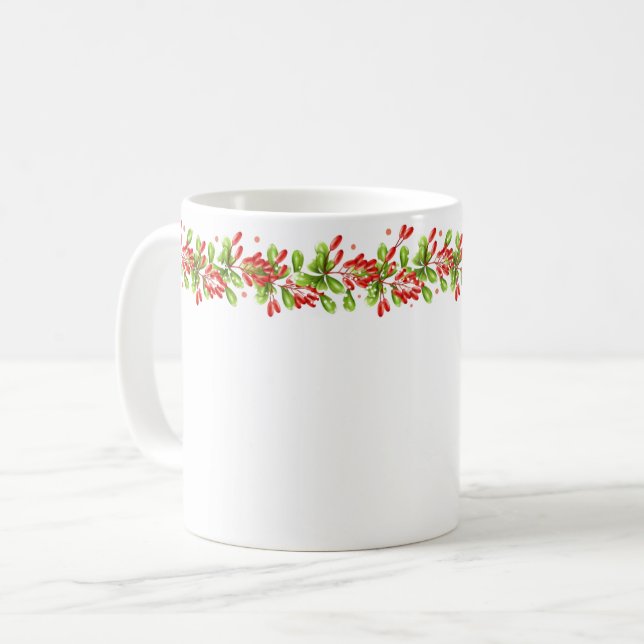 Weihnachtsfeier Tasse Tasse (Vorderseite Links)