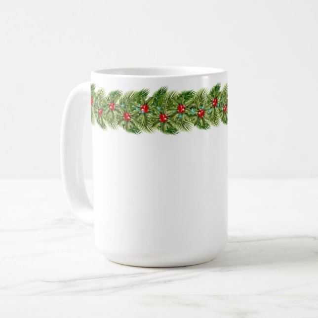 Weihnachtsfeier Tasse Tasse (Vorderseite Links)