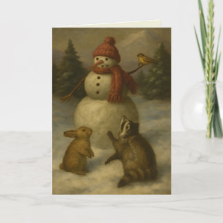 "Weihnachtsfeier" - Von Blake Mauney Feiertagskarte