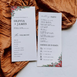 Weihnachtsfeier Vorlage des Programms