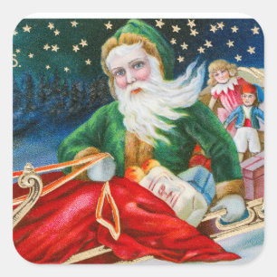 Weihnachtsfeier Weihnachtsfeier Weihnachtsfeier Pa Quadratischer Aufkleber