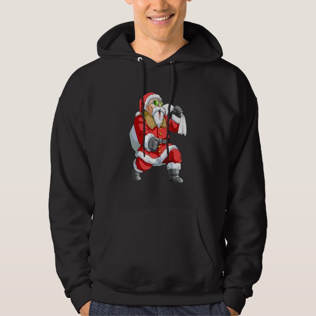 Weihnachtsfeier Weihnachtsfeiertag Kindermädchen K Hoodie (Vorderseite)