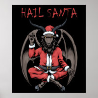 Weihnachtsfeier Weihnachtsfeiertag Ziege Baphomet