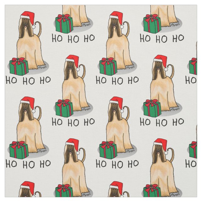 Weihnachtsfeier Weihnachtsmannmütze Afghanischer H Stoff (Muster)