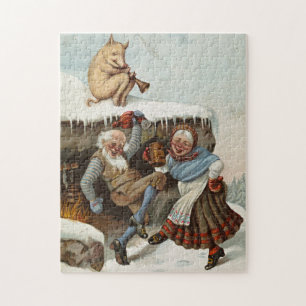 Weihnachtsfeier Wilhelm Larsen Puzzle