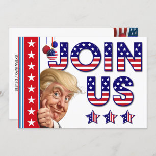 Weihnachtsfeier zur Präsidentschaftswahl Einladung