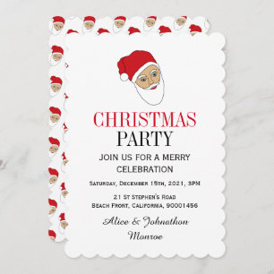 Weihnachtsfeierliche Party Einladung